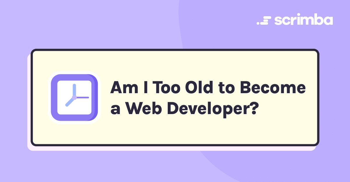 Am I too old to be a web designer?
