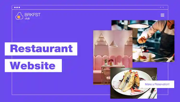 How to create a website for a restaurant?