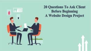 ask before designing a website
