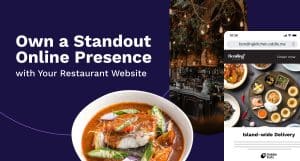 website for a restaurant