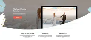 How far in advance should you make a wedding website?