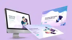 develop a healthcare website