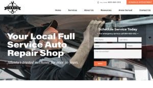 Grease Gears and Graphics: Mechanic Website Design