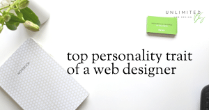personality does a web designer have
