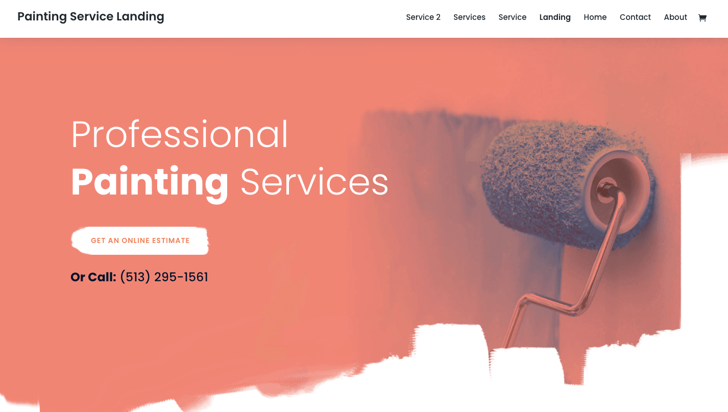 Crafting a Professional Website for House Painters