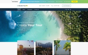 website for travel agency