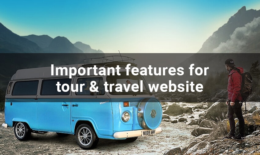 What are the objectives of a travel website?