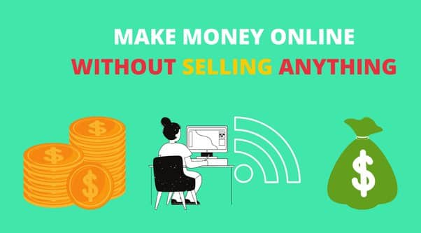 How do you make money on a website that doesn't sell anything?