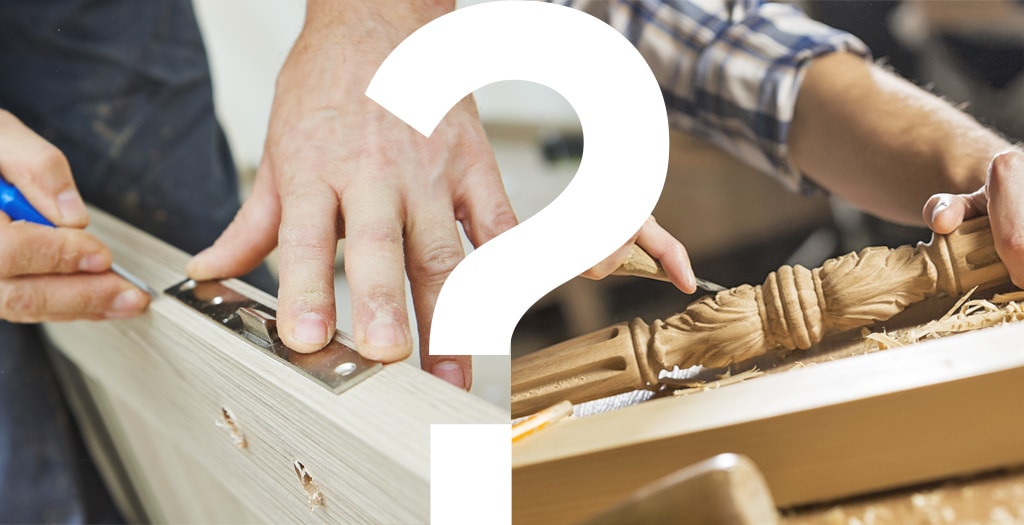 What is difference between carpenter and joiner?