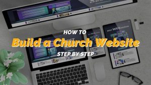 How can I create a website for my church?