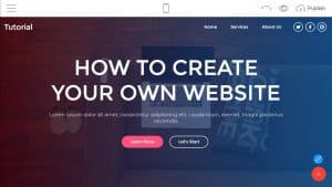 easiest way to build a website