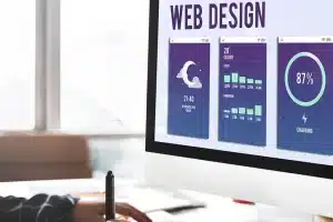 What is the market size of web design in Australia?