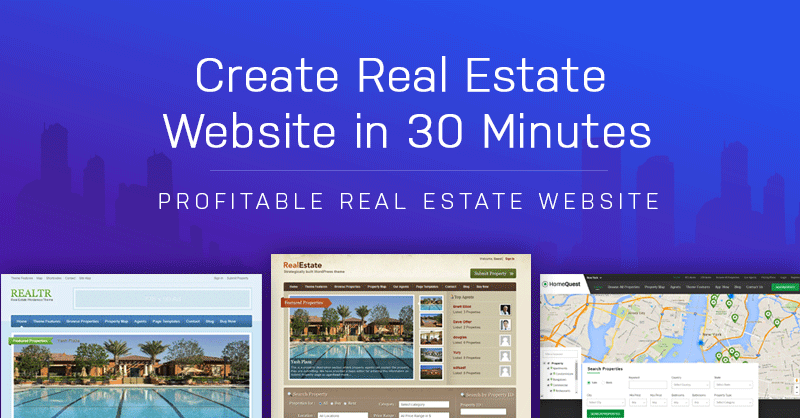Can you make your own website as a real estate agent?