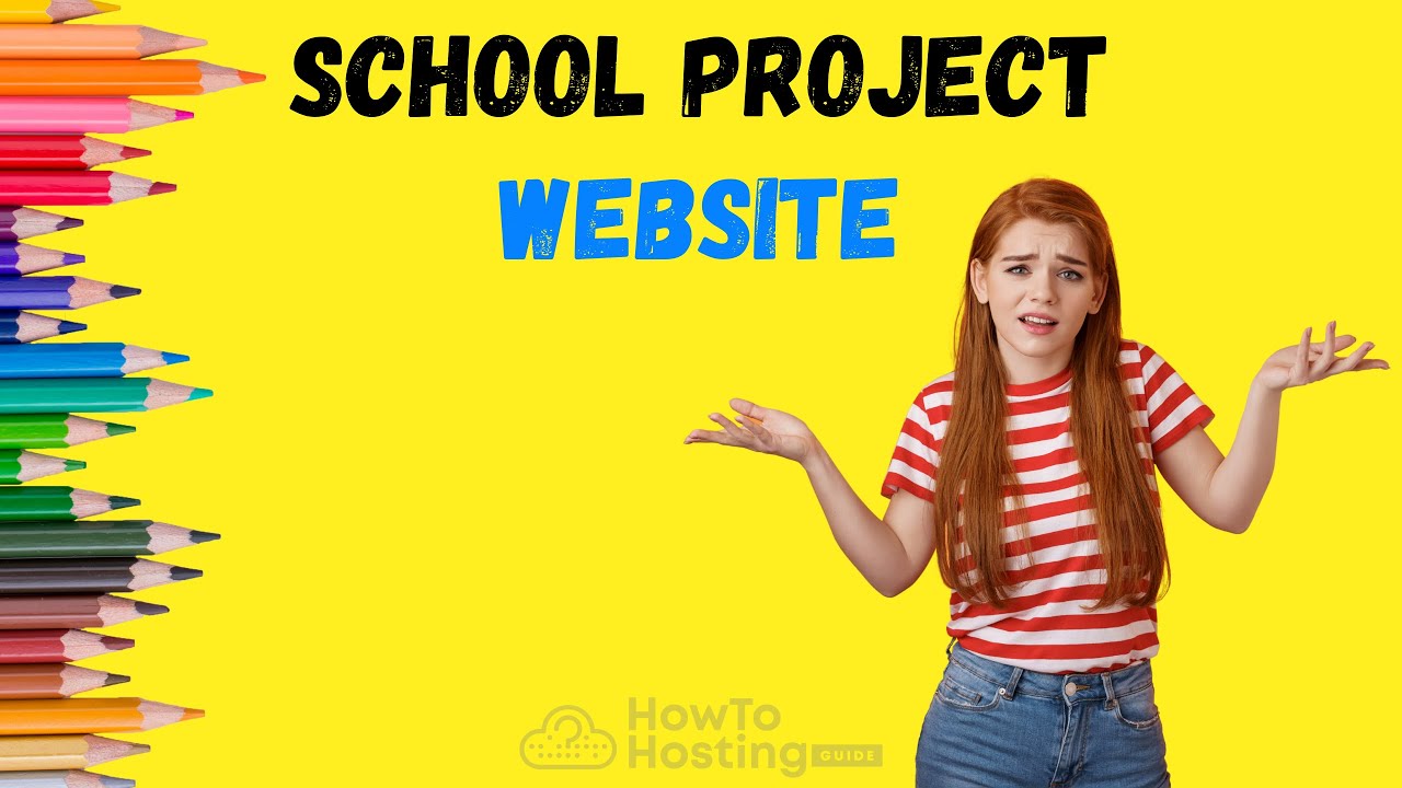 How do I create a website for my school project?