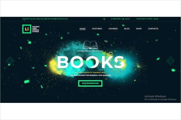 What is online book store website?