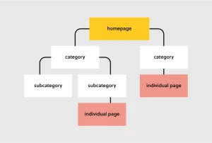 What are the 3 basic website structures?