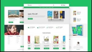 create a website for a bookstore