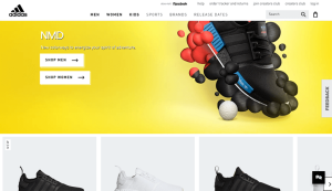 What is website design in online shopping?