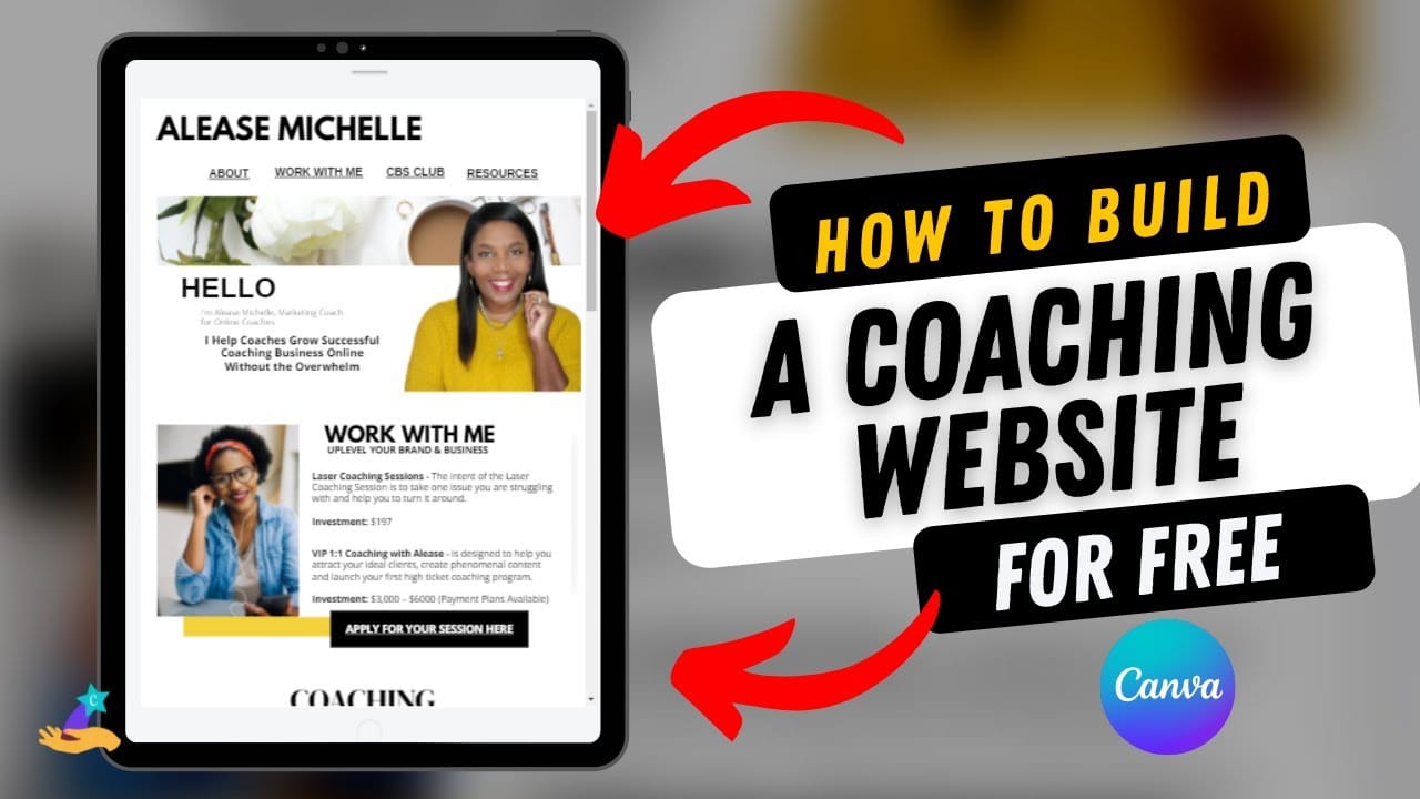 How to build a website for life coaching business?
