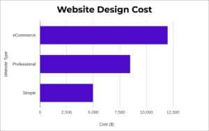 cost of designing a website