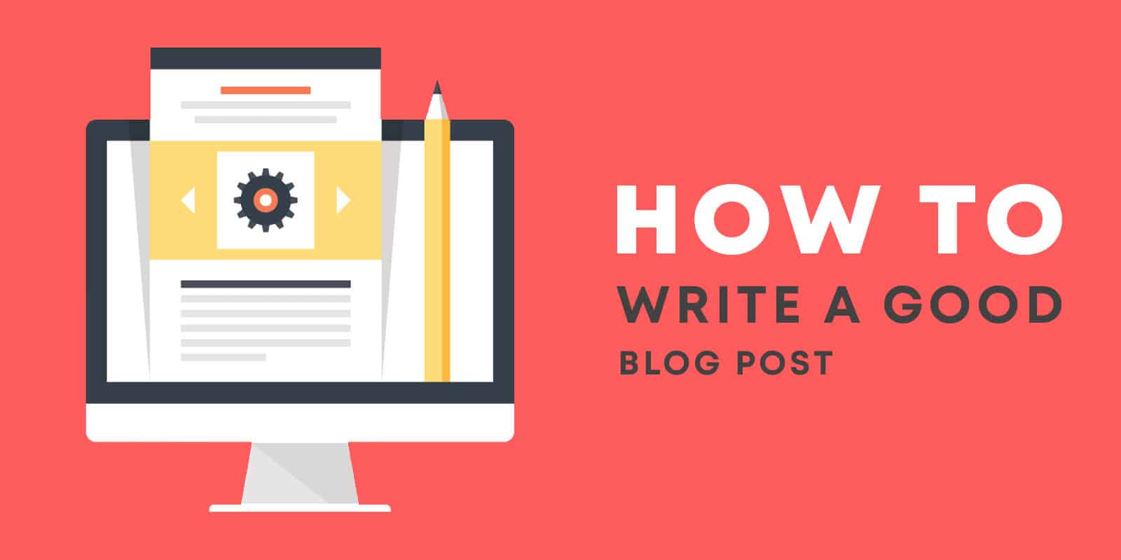 How do you write a post on a website?