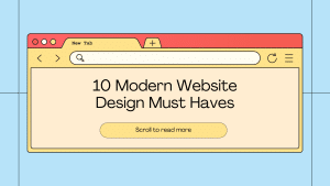 Must-Have Features for a Modern Website Design