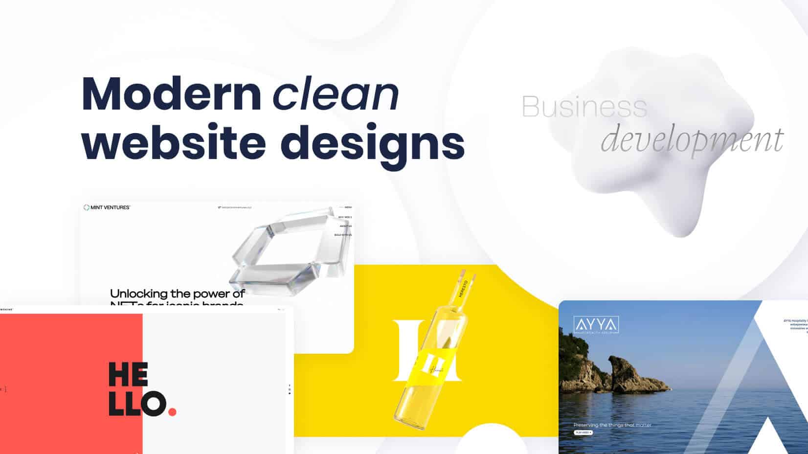 How to Achieve a Clean and Professional Website Aesthetic