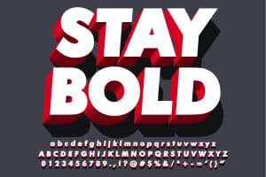 Bold Typography: Making a Statement in Design