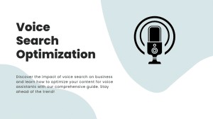 Websites for Voice Search