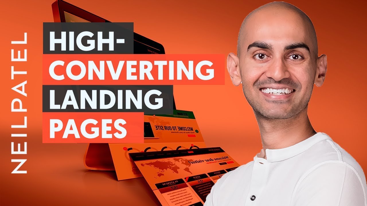 Landing page design