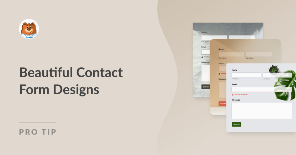How To Design A Clean And User-Friendly Contact Form