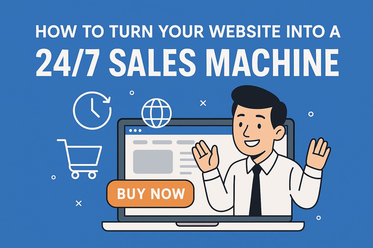 How to Turn Your Website into a 24/7 Sales Machine