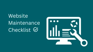 Monthly Website Maintenance Checklist Monthly Website Maintenance Checklist